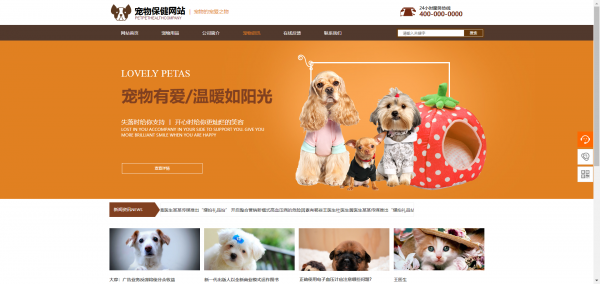 公司網站制作，簡化網頁的操作界面